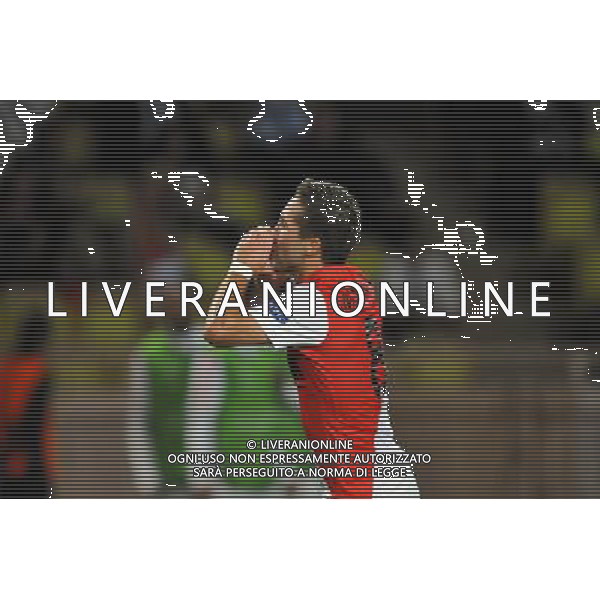 Joao Moutinho - 16.09.2014 - Monaco / Bayer Leverkusen - Champions League Photo : Neal Simpson / Icon Sport AG ALDO LIVERANI SAS ONLY ITALY