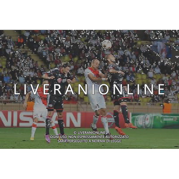 Dimitar Berbatov / Sebastian Boenisch / Omer Toprak - 16.09.2014 - Monaco / Bayer Leverkusen - Champions League Photo : Neal Simpson / Icon Sport AG ALDO LIVERANI SAS ONLY ITALY