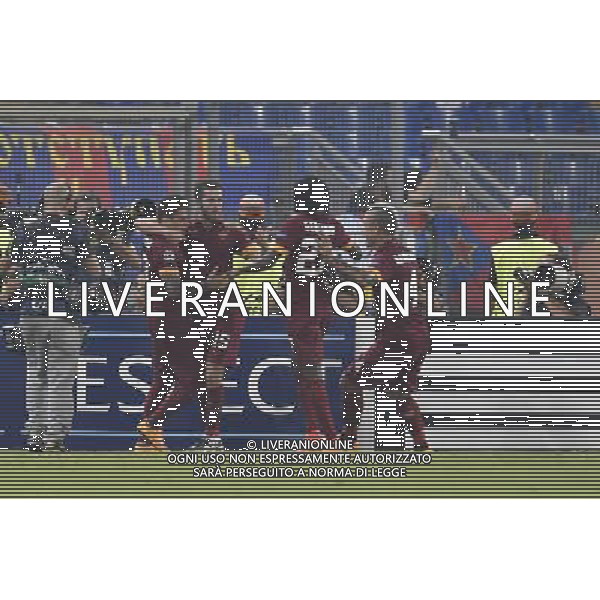 Roma - 17/09/2014 - Stadio Olimpico - Uefa Champions League 2014/2015 - AS Roma vs CSKA Mosca - nella foto: esultanza dopo il gol di iturbe del 1-0 / Ph Fabrizio Corradetti - Ag. Aldo Liverani sas