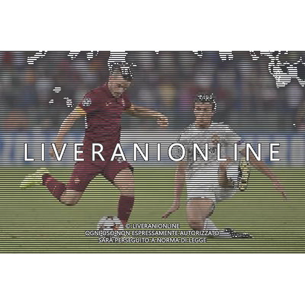 Roma - 17/09/2014 - Stadio Olimpico - Uefa Champions League 2014/2015 - AS Roma vs CSKA Mosca - nella foto: Alessandro Florenzi e Roman Eremenko / Ph Fabrizio Corradetti - Ag. Aldo Liverani sas