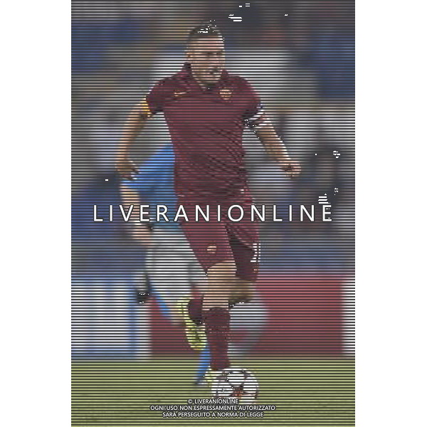 Roma - 17/09/2014 - Stadio Olimpico - Uefa Champions League 2014/2015 - AS Roma vs CSKA Mosca - nella foto: Francesco Totti / Ph Fabrizio Corradetti - Ag. Aldo Liverani sas
