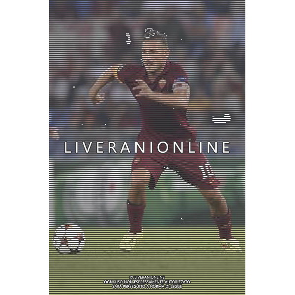 Roma - 17/09/2014 - Stadio Olimpico - Uefa Champions League 2014/2015 - AS Roma vs CSKA Mosca - nella foto: Francesco Totti / Ph Fabrizio Corradetti - Ag. Aldo Liverani sas
