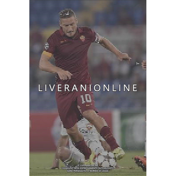 Roma - 17/09/2014 - Stadio Olimpico - Uefa Champions League 2014/2015 - AS Roma vs CSKA Mosca - nella foto: Francesco Totti / Ph Fabrizio Corradetti - Ag. Aldo Liverani sas