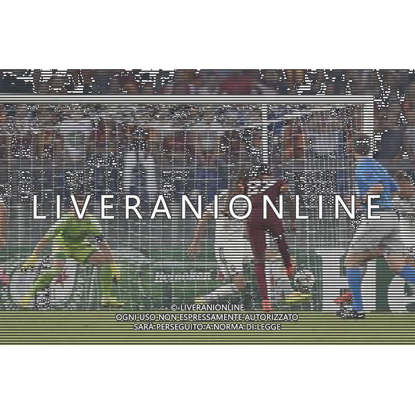 Roma - 17/09/2014 - Stadio Olimpico - Uefa Champions League 2014/2015 - AS Roma vs CSKA Mosca - nella foto: Il gol del 2 a 0 di Gervinho / Ph Fabrizio Corradetti - Ag. Aldo Liverani sas