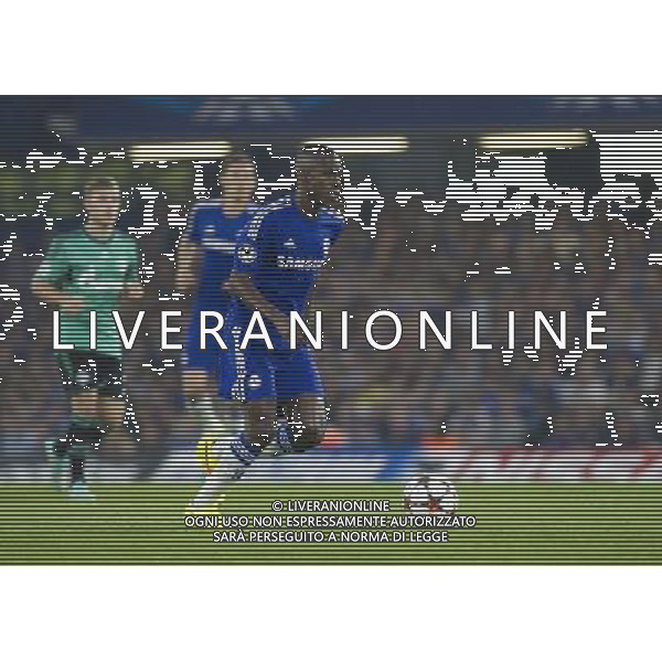 Chelsea\'s Ramires in action during todays match Photographer Ashley Western/CameraSport Football - UEFA Champions League Group G - Chelsea v Schalke - Wednesday 17th September 2014 - Stamford Bridge - London © CameraSport - 43 Linden Ave. Countesthorpe. Leicester. England. LE8 5PG - Tel: +44 (0) 116 277 4147 - admin@camerasport.com - www.camerasport.com /Agenzia Aldo Liverani sas - ITALY ONLY - EDITORIAL USE ONLY