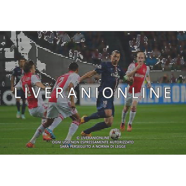 Zlatan IBRAHIMOVIC - 17.09.2014 - Ajax Amsterdam / Paris Saint Germain - Champions League Photo : Dave Winter / Icon Sport /Agenzia Aldo Liverani sas - ITALY ONLY - EDITORIAL USE ONLY