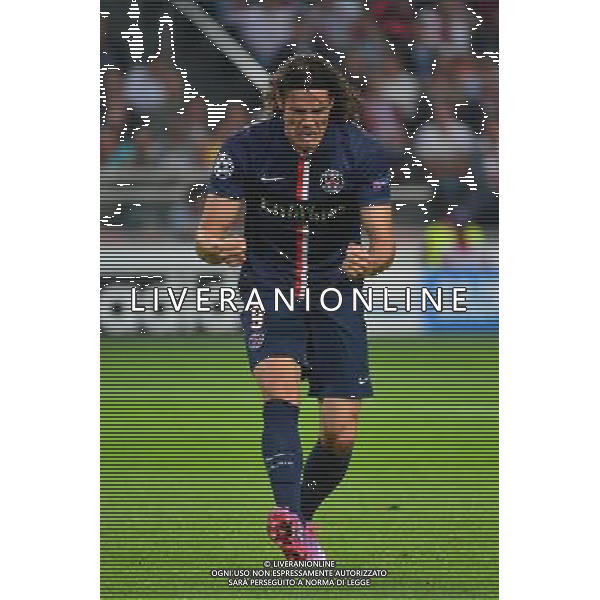 Joie Edinson CAVANI - 17.09.2014 - Ajax Amsterdam / Paris Saint Germain - Champions League Photo : Dave Winter / Icon Sport /Agenzia Aldo Liverani sas - ITALY ONLY - EDITORIAL USE ONLY