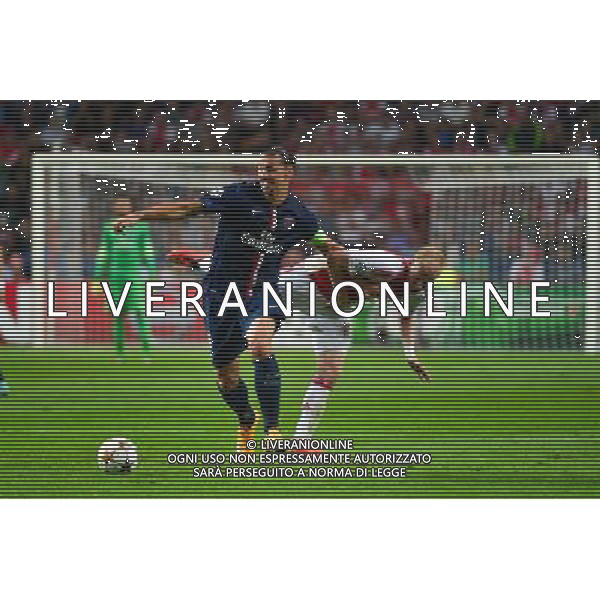Zlatan IBRAHIMOVIC - 17.09.2014 - Ajax Amsterdam / Paris Saint Germain - Champions League Photo : Dave Winter / Icon Sport /Agenzia Aldo Liverani sas - ITALY ONLY - EDITORIAL USE ONLY