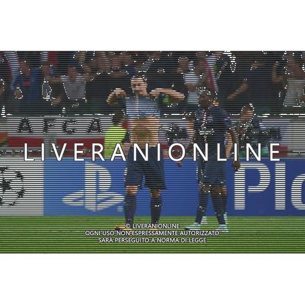 Deception Zlatan IBRAHIMOVIC - 17.09.2014 - Ajax Amsterdam / Paris Saint Germain - Champions League Photo : Dave Winter / Icon Sport /Agenzia Aldo Liverani sas - ITALY ONLY - EDITORIAL USE ONLY
