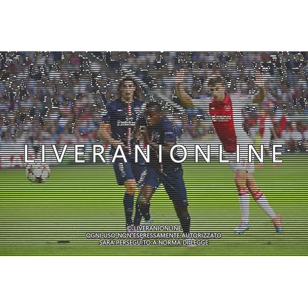 Blaise MATUIDI - 17.09.2014 - Ajax Amsterdam / Paris Saint Germain - Champions League Photo : Dave Winter / Icon Sport /Agenzia Aldo Liverani sas - ITALY ONLY - EDITORIAL USE ONLY