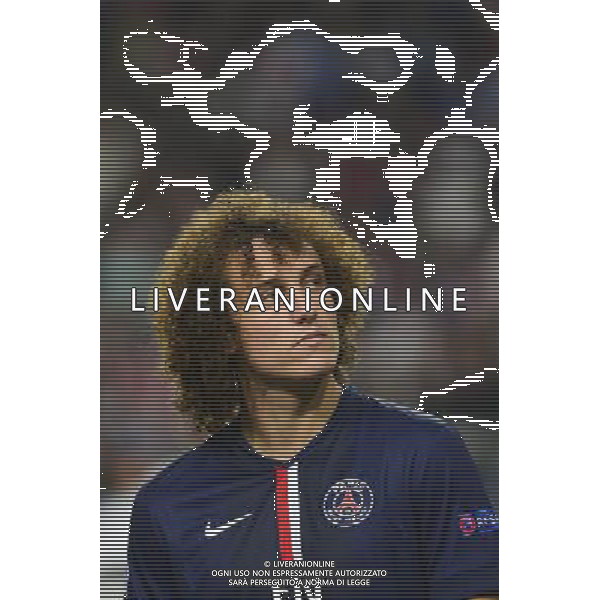 David LUIZ - 17.09.2014 - Ajax Amsterdam / Paris Saint Germain - Champions League Photo : Dave Winter / Icon Sport /Agenzia Aldo Liverani sas - ITALY ONLY - EDITORIAL USE ONLY