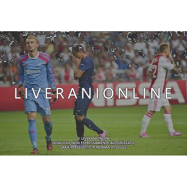 Deception Lucas MOURA - 17.09.2014 - Ajax Amsterdam / Paris Saint Germain - Champions League Photo : Dave Winter / Icon Sport /Agenzia Aldo Liverani sas - ITALY ONLY - EDITORIAL USE ONLY