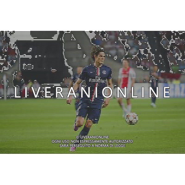 Edinson CAVANI - 17.09.2014 - Ajax Amsterdam / Paris Saint Germain - Champions League Photo : Dave Winter / Icon Sport /Agenzia Aldo Liverani sas - ITALY ONLY - EDITORIAL USE ONLY