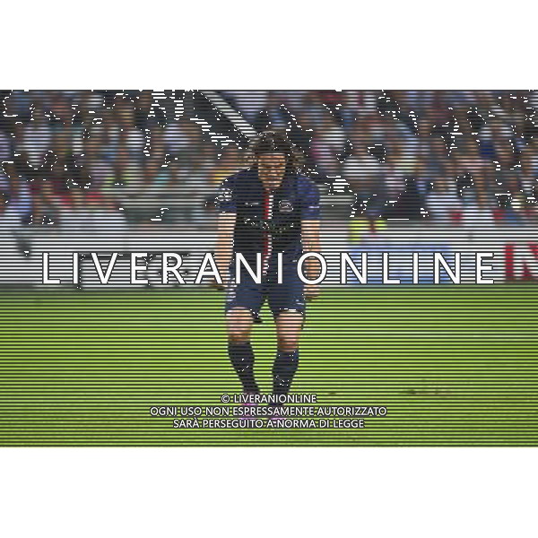 Joie Edinson CAVANI - 17.09.2014 - Ajax Amsterdam / Paris Saint Germain - Champions League Photo : Dave Winter / Icon Sport /Agenzia Aldo Liverani sas - ITALY ONLY - EDITORIAL USE ONLY