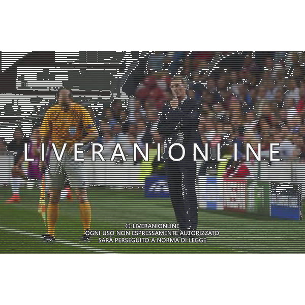 Laurent BLANC - 17.09.2014 - Ajax Amsterdam / Paris Saint Germain - Champions League Photo : Dave Winter / Icon Sport /Agenzia Aldo Liverani sas - ITALY ONLY - EDITORIAL USE ONLY