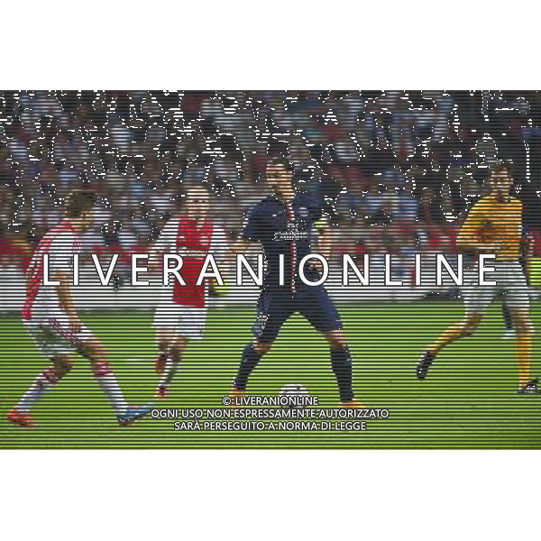 Zlatan IBRAHIMOVIC - 17.09.2014 - Ajax Amsterdam / Paris Saint Germain - Champions League Photo : Dave Winter / Icon Sport /Agenzia Aldo Liverani sas - ITALY ONLY - EDITORIAL USE ONLY