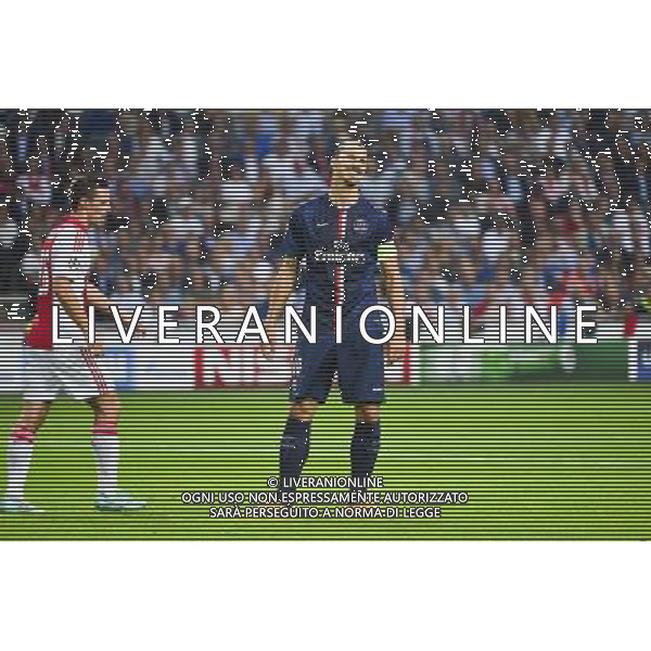 Zlatan IBRAHIMOVIC - 17.09.2014 - Ajax Amsterdam / Paris Saint Germain - Champions League Photo : Dave Winter / Icon Sport /Agenzia Aldo Liverani sas - ITALY ONLY - EDITORIAL USE ONLY