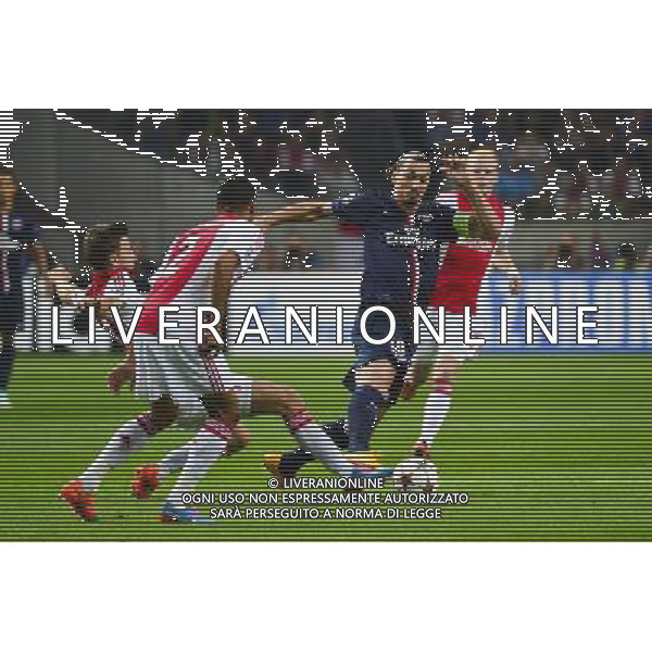 Zlatan IBRAHIMOVIC - 17.09.2014 - Ajax Amsterdam / Paris Saint Germain - Champions League Photo : Dave Winter / Icon Sport /Agenzia Aldo Liverani sas - ITALY ONLY - EDITORIAL USE ONLY