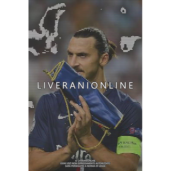 Zlatan IBRAHIMOVIC - 17.09.2014 - Ajax Amsterdam / Paris Saint Germain - Champions League Photo : Dave Winter / Icon Sport /Agenzia Aldo Liverani sas - ITALY ONLY - EDITORIAL USE ONLY