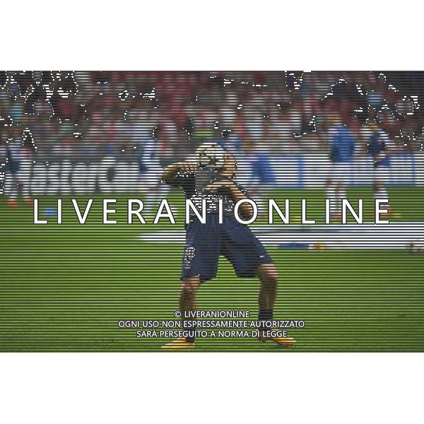 Zlatan IBRAHIMOVIC - 17.09.2014 - Ajax Amsterdam / Paris Saint Germain - Champions League Photo : Dave Winter / Icon Sport /Agenzia Aldo Liverani sas - ITALY ONLY - EDITORIAL USE ONLY