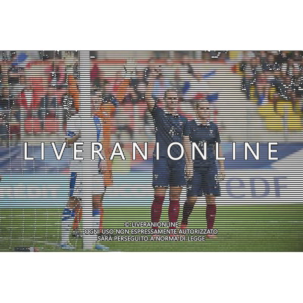 Amandina HENRY / Eugenie LE SOMMER - 17.09.2014 - France / Finlande - Eliminatoires Coupe du Monde 2015 Photo : Fred Porcu / Icon Sport /Agenzia Aldo Liverani sas - ITALY ONLY - Francia Vs Finlandia partita calcio nazionale femminile qualificazioni mondiali 2015