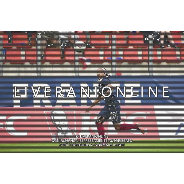 Elodie THOMIS - 17.09.2014 - France / Finlande - Eliminatoires Coupe du Monde 2015 Photo : Fred Porcu / Icon Sport /Agenzia Aldo Liverani sas - ITALY ONLY - Francia Vs Finlandia partita calcio nazionale femminile qualificazioni mondiali 2015