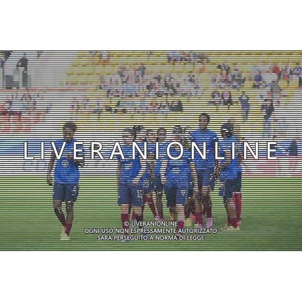 Laura GEORGES / Elise BUSSAGLIA - 17.09.2014 - France / Finlande - Eliminatoires Coupe du Monde 2015 Photo : Fred Porcu / Icon Sport /Agenzia Aldo Liverani sas - ITALY ONLY - Francia Vs Finlandia partita calcio nazionale femminile qualificazioni mondiali 2015