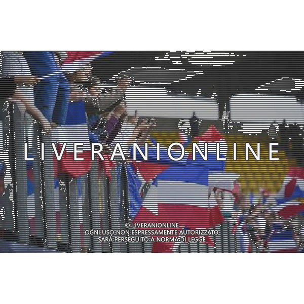 Supporters Equipe de France - 17.09.2014 - France / Finlande - Eliminatoires Coupe du Monde 2015 Photo : Fred Porcu / Icon Sport /Agenzia Aldo Liverani sas - ITALY ONLY - Francia Vs Finlandia partita calcio nazionale femminile qualificazioni mondiali 2015