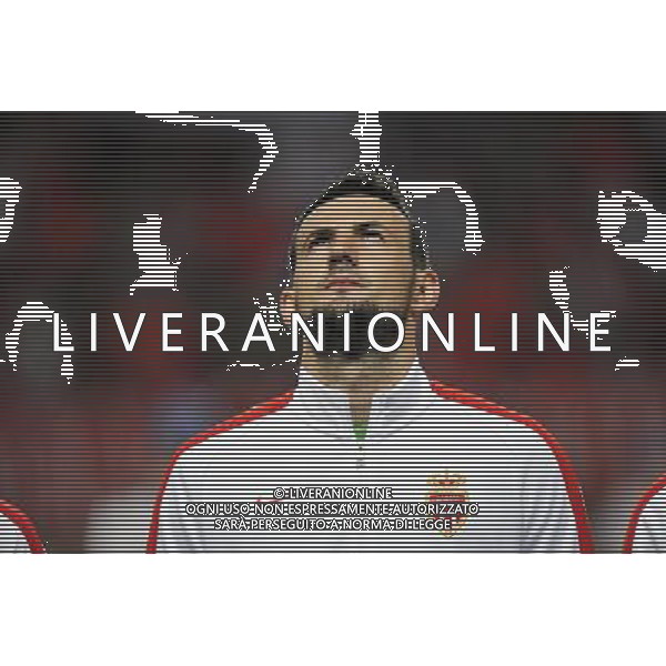 Danijel Subasic - 16.09.2014 - Monaco / Bayer Leverkusen - Champions League Photo : Neal Simpson / Icon Sport /Agenzia Aldo Liverani sas - ITALY ONLY - EDITORIAL USE ONLY