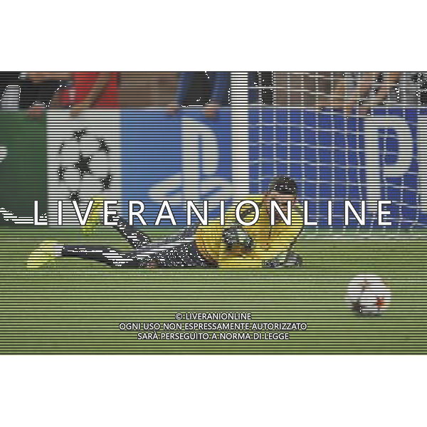 Danijel Subasic - 16.09.2014 - Monaco / Bayer Leverkusen - Champions League Photo : Neal Simpson / Icon Sport /Agenzia Aldo Liverani sas - ITALY ONLY - EDITORIAL USE ONLY