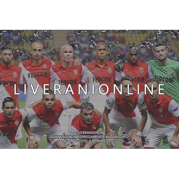 Equipe Monaco - 16.09.2014 - Monaco / Bayer Leverkusen - Champions League Photo : Neal Simpson / Icon Sport /Agenzia Aldo Liverani sas - ITALY ONLY - EDITORIAL USE ONLY