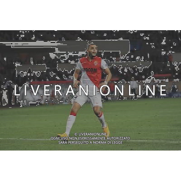 Layvin Kurzawa - 16.09.2014 - Monaco / Bayer Leverkusen - Champions League Photo : Neal Simpson / Icon Sport /Agenzia Aldo Liverani sas - ITALY ONLY - EDITORIAL USE ONLY