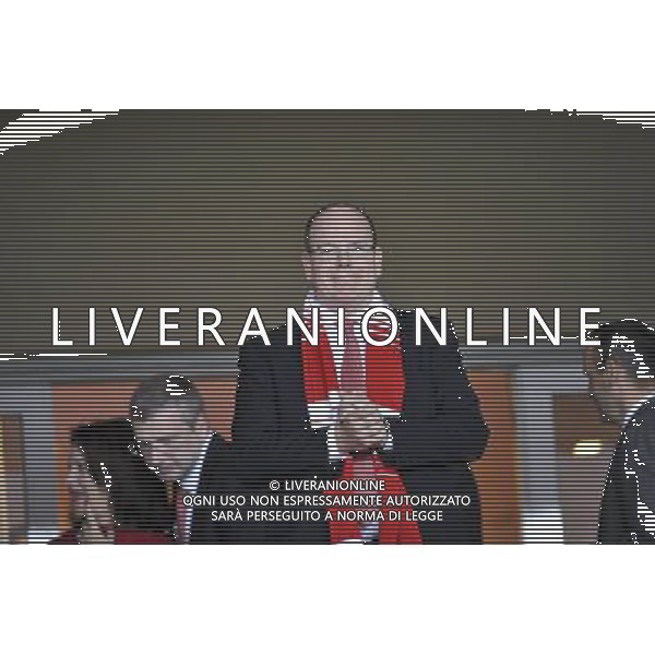 Prince Albert II - 16.09.2014 - Monaco / Bayer Leverkusen - Champions League Photo : Neal Simpson / Icon Sport /Agenzia Aldo Liverani sas - ITALY ONLY - EDITORIAL USE ONLY