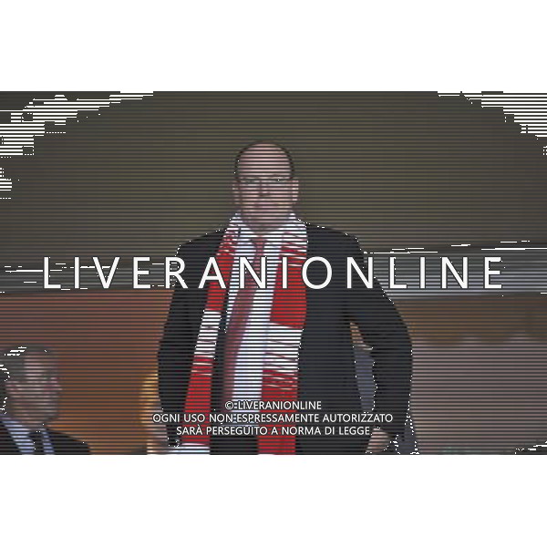 Prince Albert II - 16.09.2014 - Monaco / Bayer Leverkusen - Champions League Photo : Neal Simpson / Icon Sport /Agenzia Aldo Liverani sas - ITALY ONLY - EDITORIAL USE ONLY