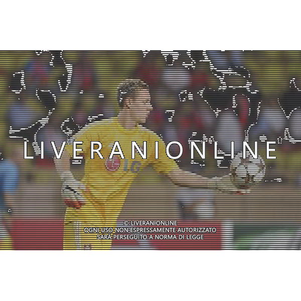 Bernd Leno - 16.09.2014 - Monaco / Bayer Leverkusen - Champions League Photo : Neal Simpson / Icon Sport /Agenzia Aldo Liverani sas - ITALY ONLY - EDITORIAL USE ONLY
