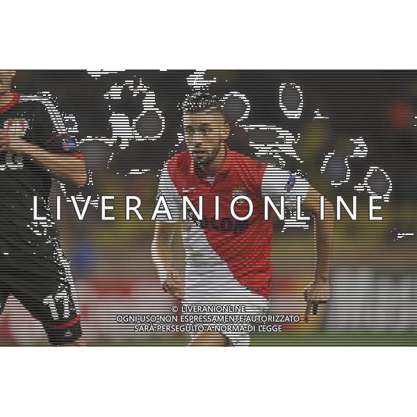 Yannick Ferreira Carrasco - 16.09.2014 - Monaco / Bayer Leverkusen - Champions League Photo : Neal Simpson / Icon Sport /Agenzia Aldo Liverani sas - ITALY ONLY - EDITORIAL USE ONLY