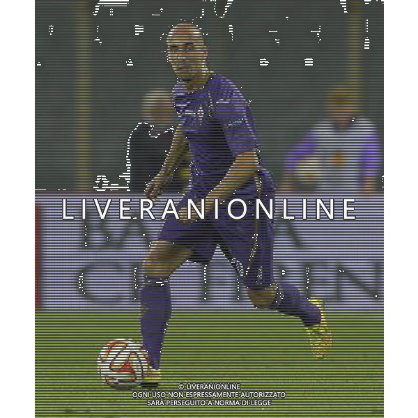 UEFA Europa League 2014/2015 Gruppo K Firenze - 18.09.2014 Fiorentina-Guingamp Nella Foto:borja valero /Ph.Vitez-Ag. Aldo Liverani