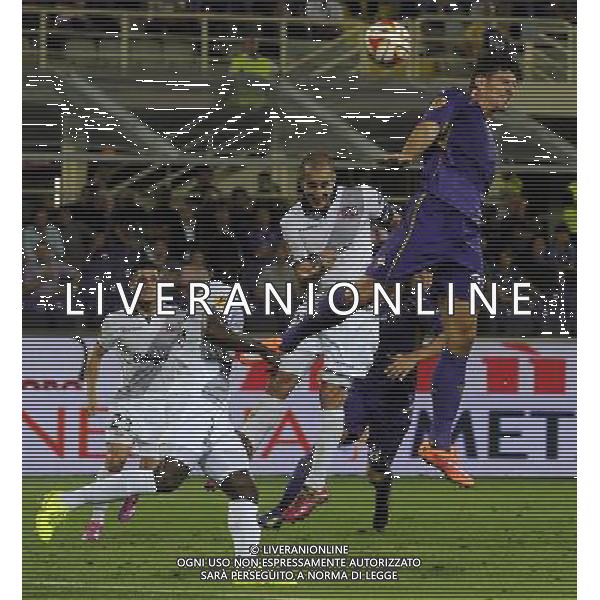UEFA Europa League 2014/2015 Gruppo K Firenze - 18.09.2014 Fiorentina-Guingamp Nella Foto:gomez-mathis /Ph.Vitez-Ag. Aldo Liverani