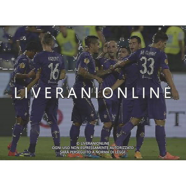 UEFA Europa League 2014/2015 Gruppo K Firenze - 18.09.2014 Fiorentina-Guingamp Nella Foto:vargas esulta /Ph.Vitez-Ag. Aldo Liverani