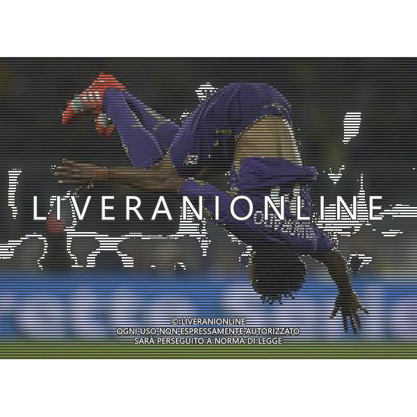 UEFA Europa League 2014/2015 Gruppo K Firenze - 18.09.2014 Fiorentina-Guingamp Nella Foto:cuadrado esulta /Ph.Vitez-Ag. Aldo Liverani