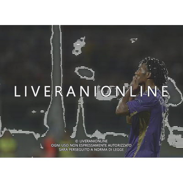 UEFA Europa League 2014/2015 Gruppo K Firenze - 18.09.2014 Fiorentina-Guingamp Nella Foto:cuadrado esulta /Ph.Vitez-Ag. Aldo Liverani