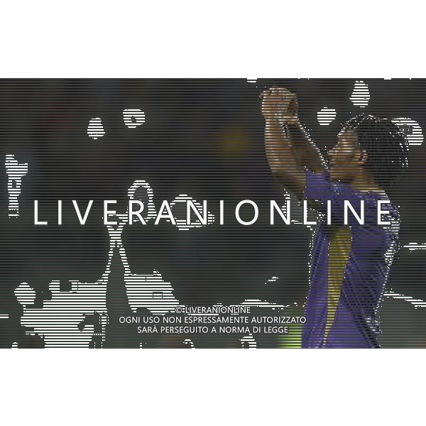 UEFA Europa League 2014/2015 Gruppo K Firenze - 18.09.2014 Fiorentina-Guingamp Nella Foto:cuadrado esulta /Ph.Vitez-Ag. Aldo Liverani