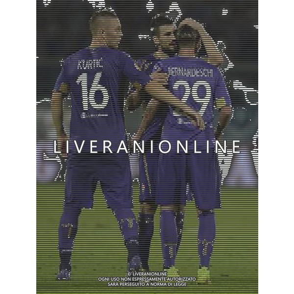UEFA Europa League 2014/2015 Gruppo K Firenze - 18.09.2014 Fiorentina-Guingamp Nella Foto:bernardeschi esulta /Ph.Vitez-Ag. Aldo Liverani