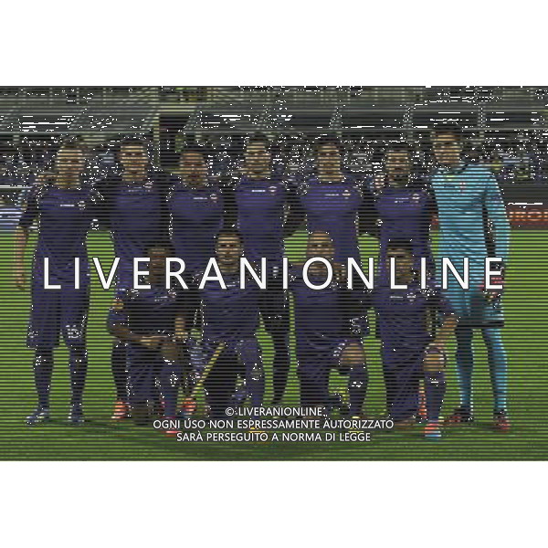 UEFA Europa League 2014/2015 Gruppo K Firenze - 18.09.2014 Fiorentina-Guingamp Nella Foto:Fiorentina Squadra Formazione Tatarusanu,Vargas,Pizarro,Cuadrado,Savic,Kurtic,Basanta,Borja Valero,Pasqual,Gomez,Tomovic /Ph.Vitez-Ag. Aldo Liverani