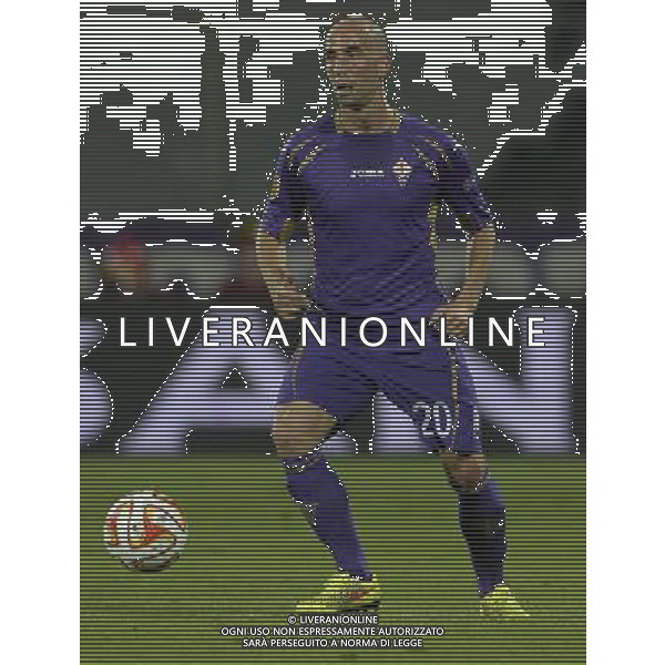 UEFA Europa League 2014/2015 Gruppo K Firenze - 18.09.2014 Fiorentina-Guingamp Nella Foto:Borja Valero /Ph.Vitez-Ag. Aldo Liverani