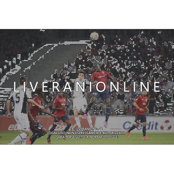 Idrissa GUEYE - 18.09.2014 - Europa League - Lille / Krasnodar Photo : Fred Porcu / Icon Sport /Agenzia Aldo Liverani sas - ITALY ONLY - EDITORIAL USE ONLY