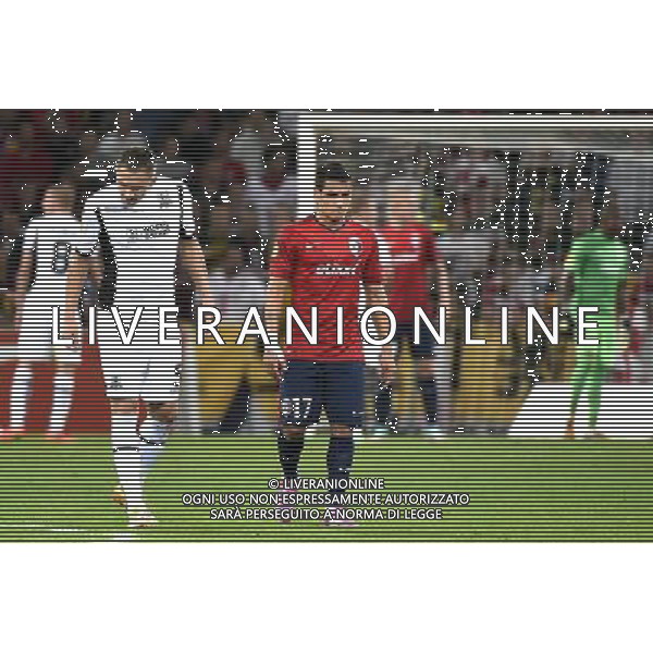 Deception Ronny LOPES - 18.09.2014 - Europa League - Lille / Krasnodar Photo : Fred Porcu / Icon Sport /Agenzia Aldo Liverani sas - ITALY ONLY - EDITORIAL USE ONLY