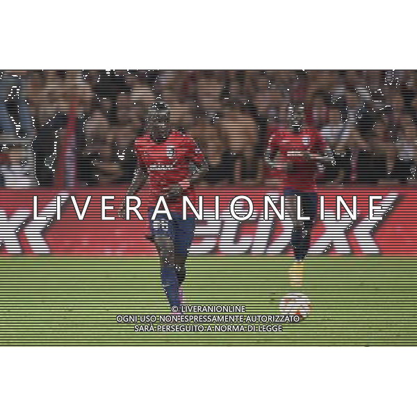 Idrissa Gana GUEYE - 18.09.2014 - Europa League - Lille / Krasnodar Photo : Fred Porcu / Icon Sport /Agenzia Aldo Liverani sas - ITALY ONLY - EDITORIAL USE ONLY