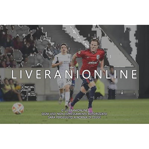 Nolan ROUX - 18.09.2014 - Europa League - Lille / Krasnodar Photo : Fred Porcu / Icon Sport /Agenzia Aldo Liverani sas - ITALY ONLY - EDITORIAL USE ONLY