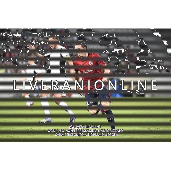 Nolan ROUX - 18.09.2014 - Europa League - Lille / Krasnodar Photo : Fred Porcu / Icon Sport /Agenzia Aldo Liverani sas - ITALY ONLY - EDITORIAL USE ONLY